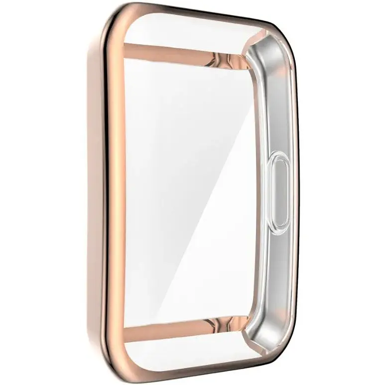 Чохол-накладка DK CDK Silicone Face Case для Huawei Band 7 (012534) (rose gold) - фото 3