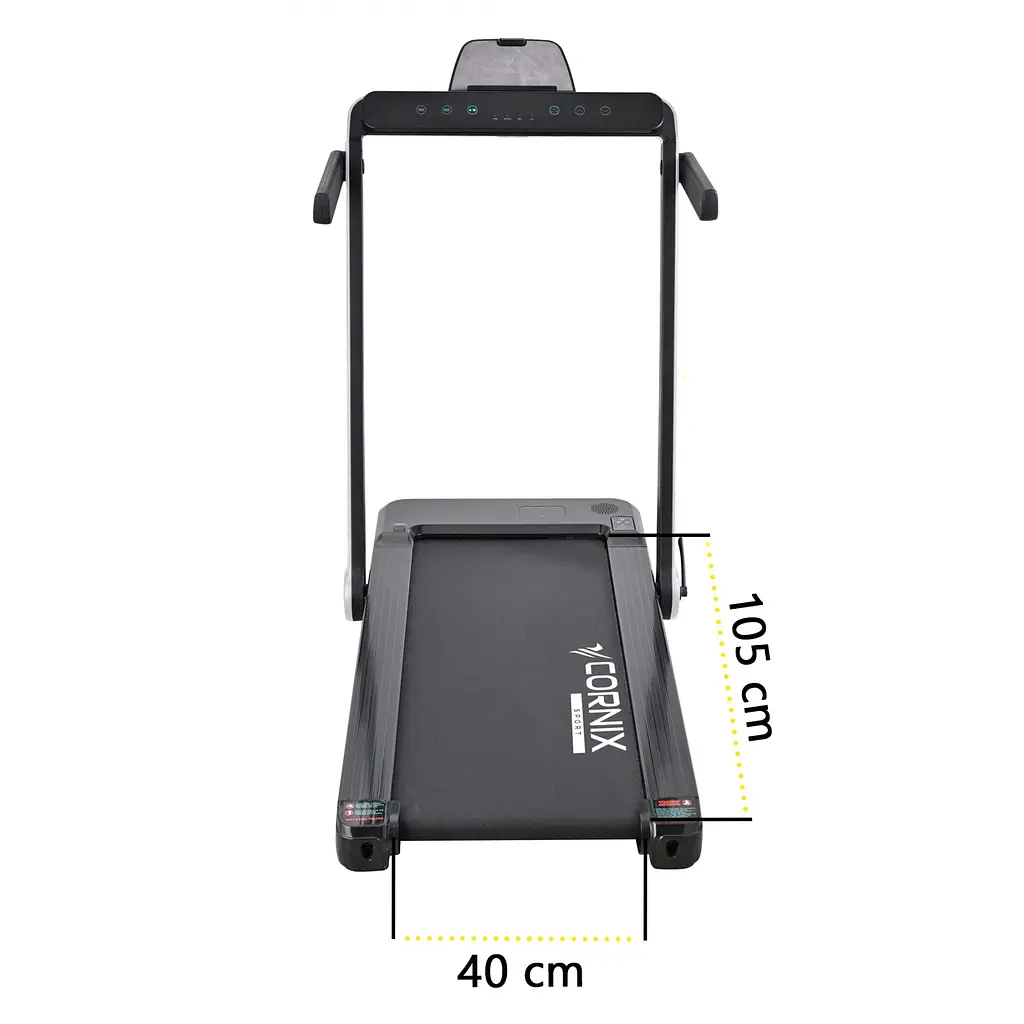 Беговая дорожка Cornix Megan White/Black - фото 7