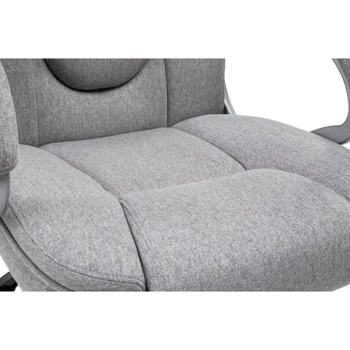 Офісне крісло GT Racer X-2852 Classic Fabric, сіре (X-2852 Classic Fabric Gray) - фото 6