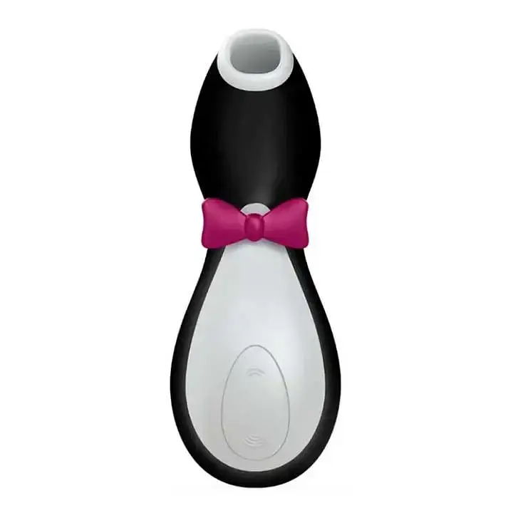 Вакуумний стимулятор клітора Pro Penguin з 11 режимами роботи водонепроникний 12,5 см - фото 3