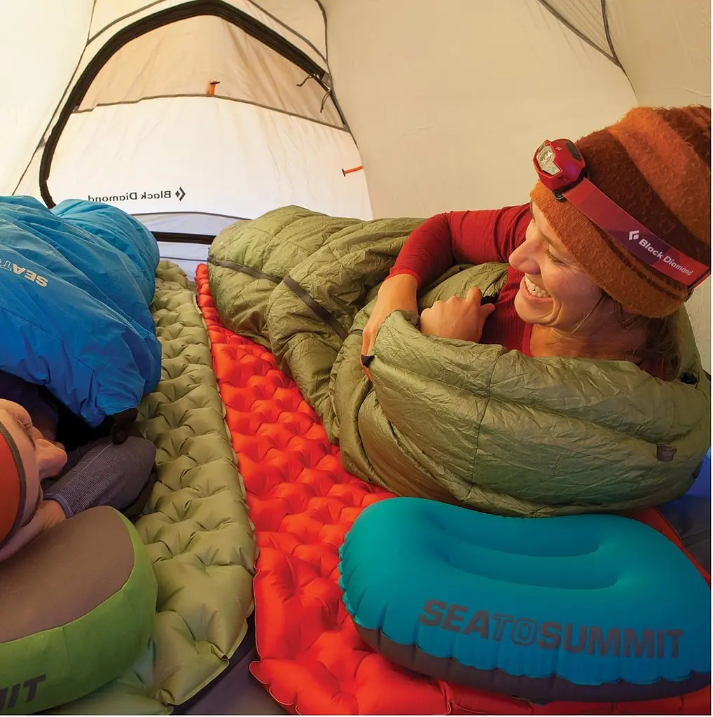 Надувний килимок Sea To Summit Comfort Light Insulated Mat Regular Салатовий - фото 2