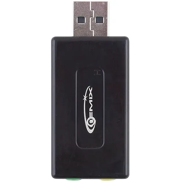 Звуковая карта 7.1 USB QTS-007 Black (16160) - фото 2