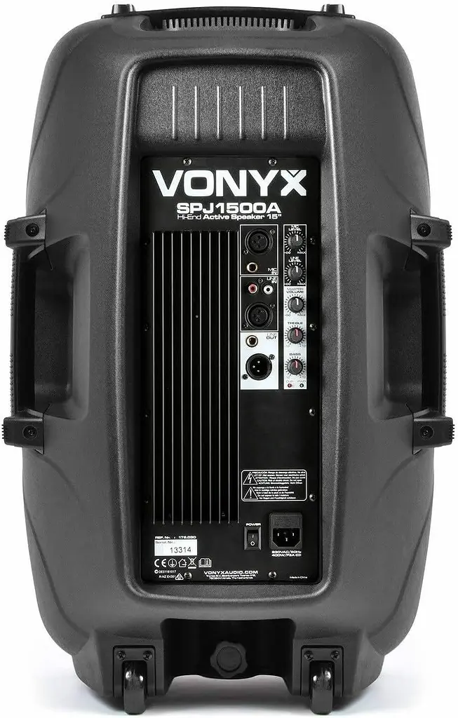 Колонка активная Vonyx SPJ-1500A 15 дюймов 800 ВТ (178.030) - фото 7