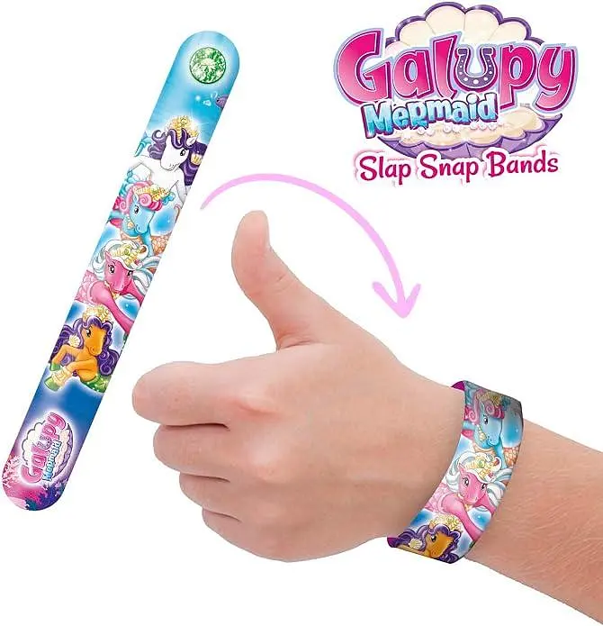 Браслет-хлопавка сюрприз CRAZE Galupy Mermaid Slap Snap Band браслет що закручується на руку (SKU-296)