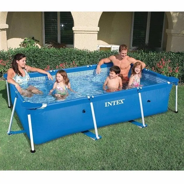 Басейн каркасний прямокутний Intex 28270, 220х150х60 см, 1662 л - фото 4
