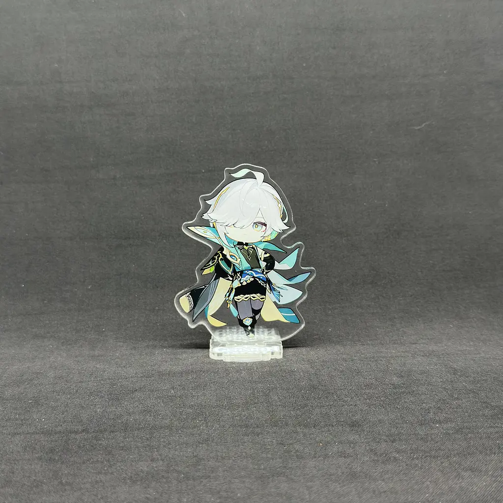 Акрилова колекційна фігурка Геншин Імпакт - Genshin Impact Chibi Аль-Хайтам (Alhaitham) 10 см - фото 2