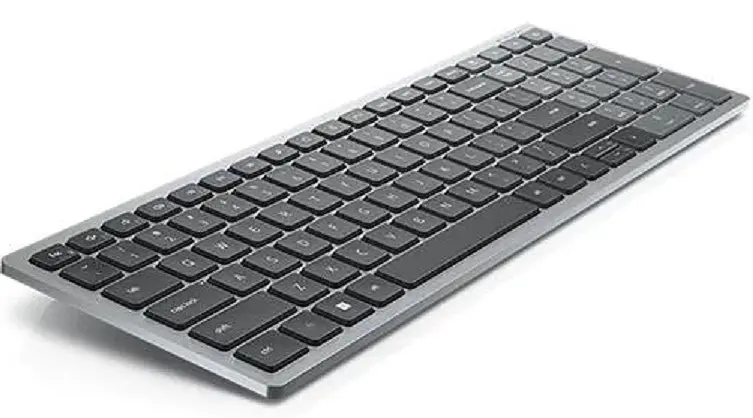 Dell Клавіатура Compact Multi-Device Wireless Keyboard - KB740 - Ukrainian(QWERTY) - фото 5