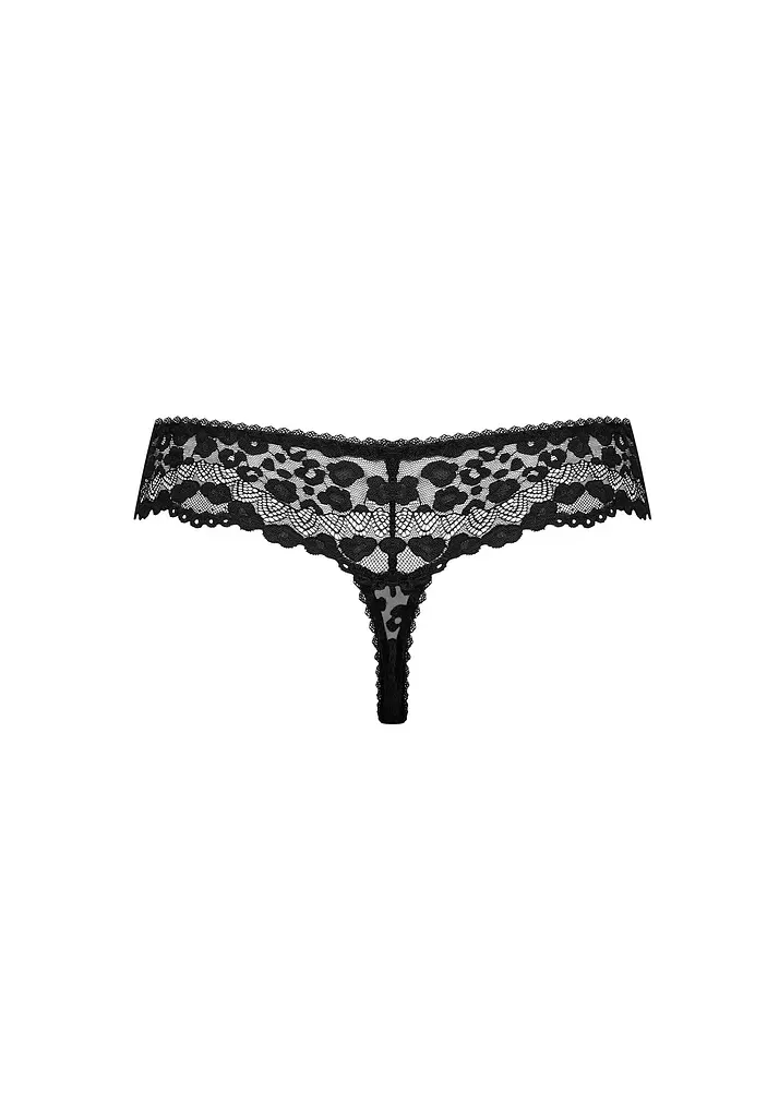 Трусики Obsessive Giully S/M черный - фото 5