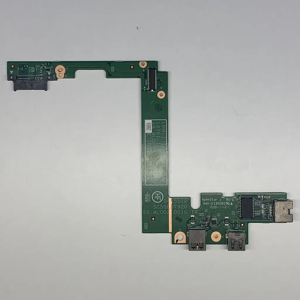Плата подключения USB LAN DVD для ноутбука Lenovo Thinkpad W540 W541 (48.4l027.011, 55.4L002.001G) Б/У - фото 2