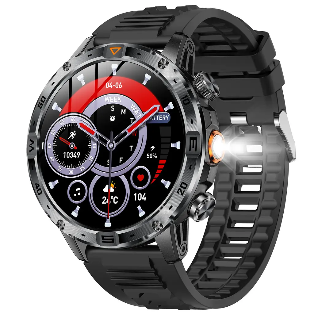 Годинник Smart Fire Rubber с компасом, 2 ремінця - фото 8