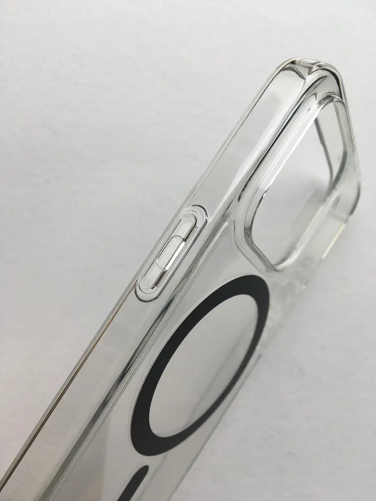 Оригінальний прозорий чохол для iPhone 15 PRO (6.1") Spigen Ultra Hybrid MagSafe Graphite ACS06716 MagFit - фото 8