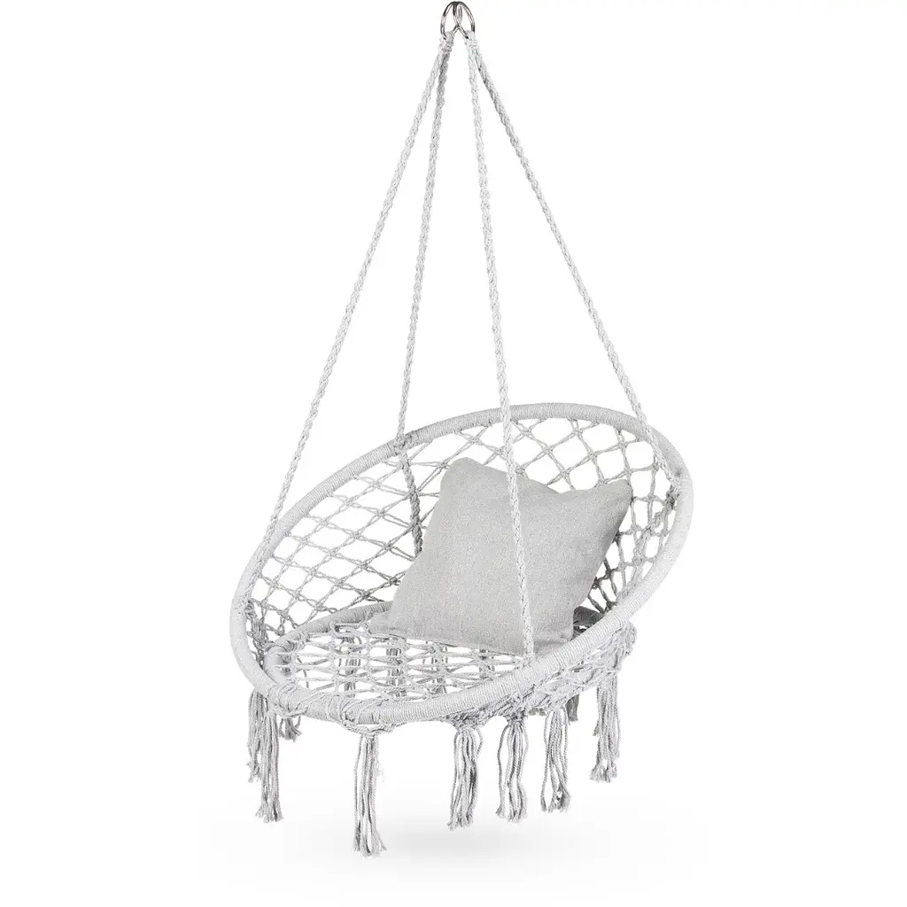 Садова гойдалка Boho Outtec XXL сірий - фото 4