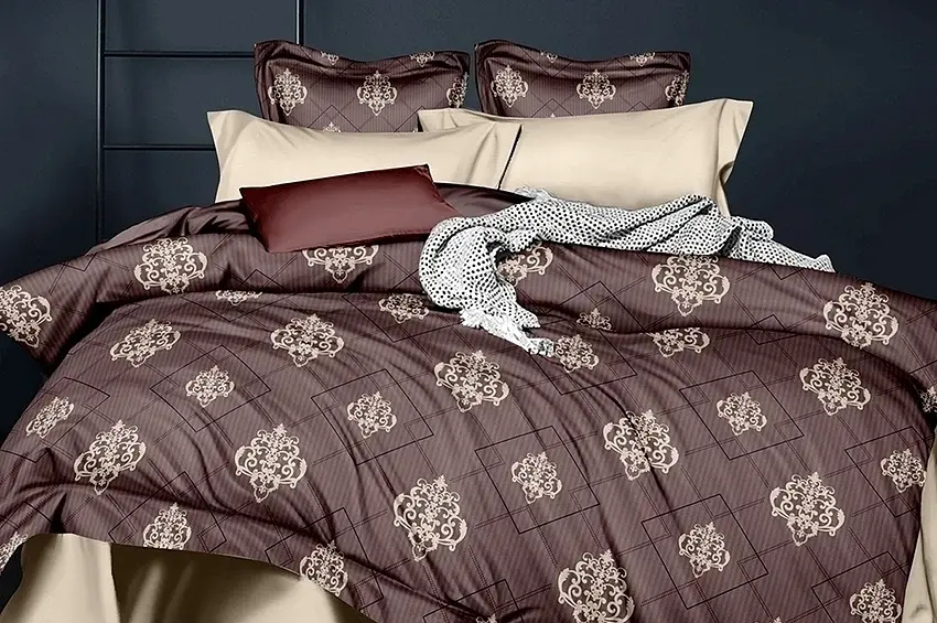 Комплект постільної білизни з компаньйоном TAG Tekstil R-4285 Євро - фото 1