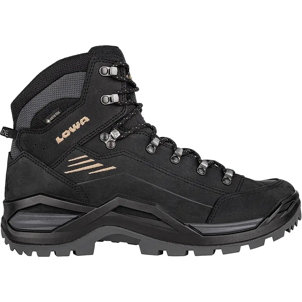 Ботинки мужские Lowa Renegade Evo GTX Mid 42,5 Черный-Серый - фото 2