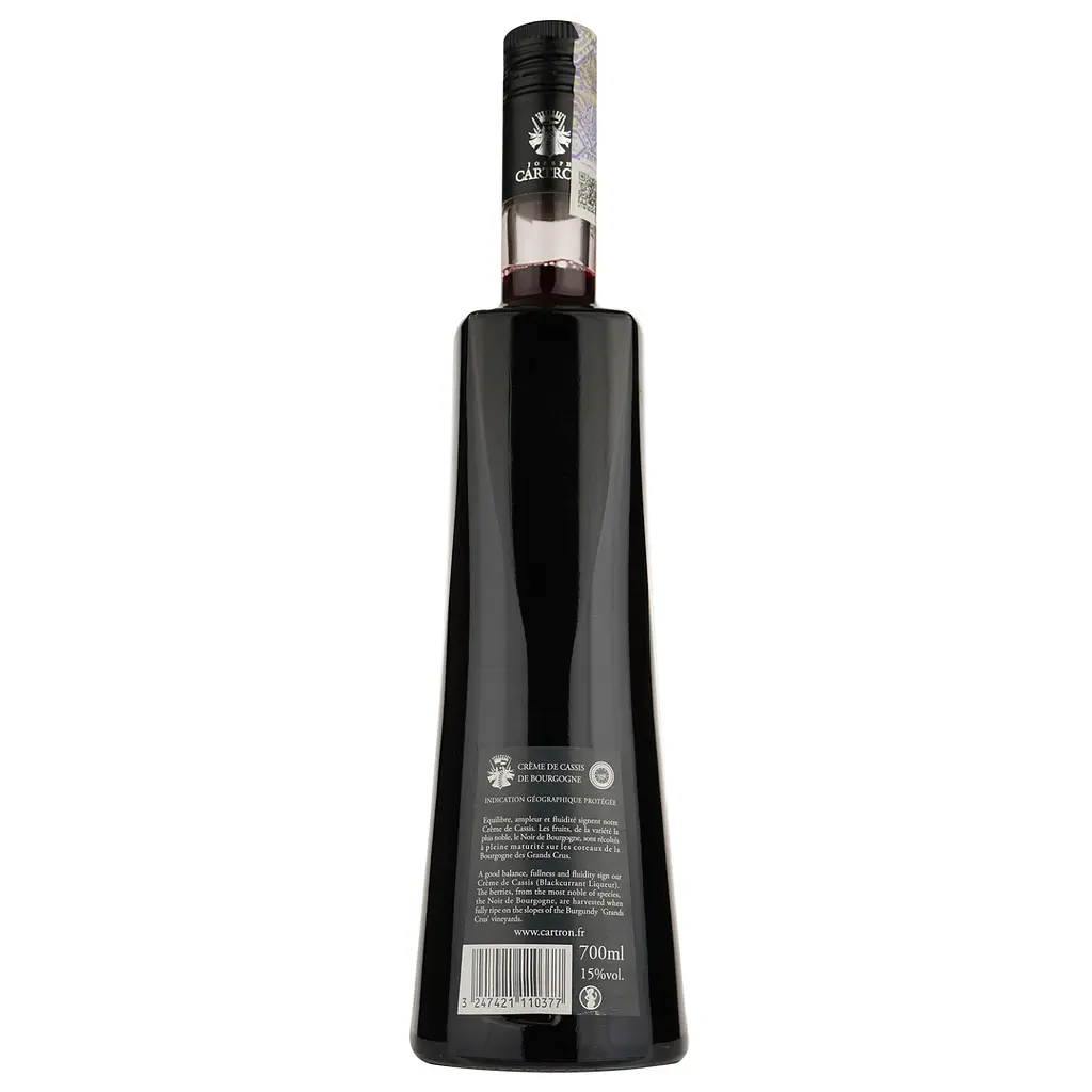 Ликер Joseph Cartron Creme De Cassis, 15%, 0,7 л - фото 2