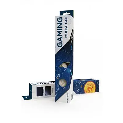 Килимок для мишки Gembird (MP-SOLARSYSTEM-XL-01) Black (MP-SOLARSYSTEM-XL-01) - фото 3
