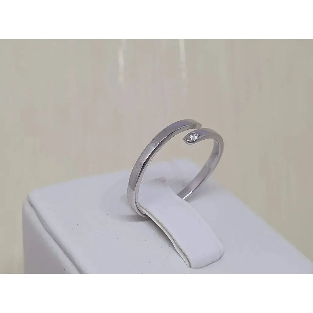 Срібне кільце Qvaliz з фіанітами. 901-00870/1 16 - фото 3