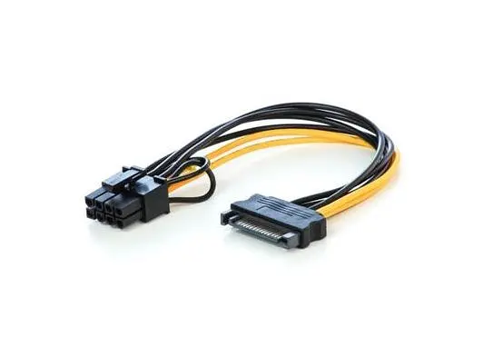 Кабель живлення для відеокарти 6/8-pin to SATA M, 0.2м (S0707) - фото 3