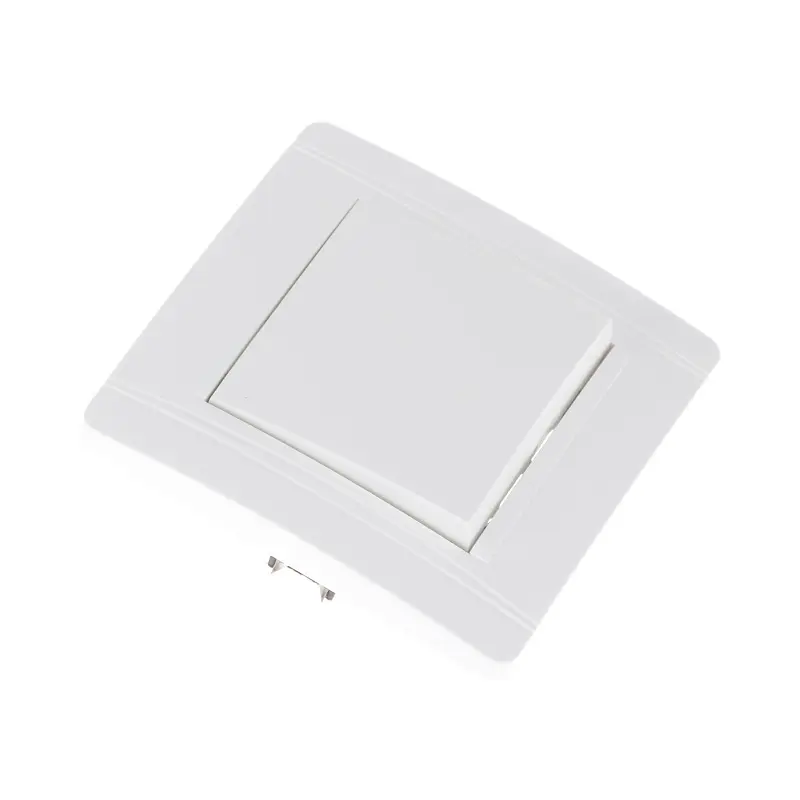 Вимикач Brille одинарний ZB-1V wh - фото 3