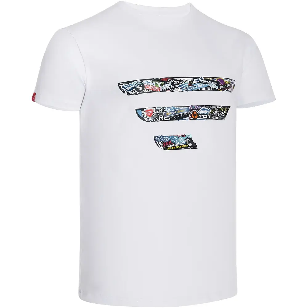 Футболка Favorite Sticker Bomb M white - фото 2