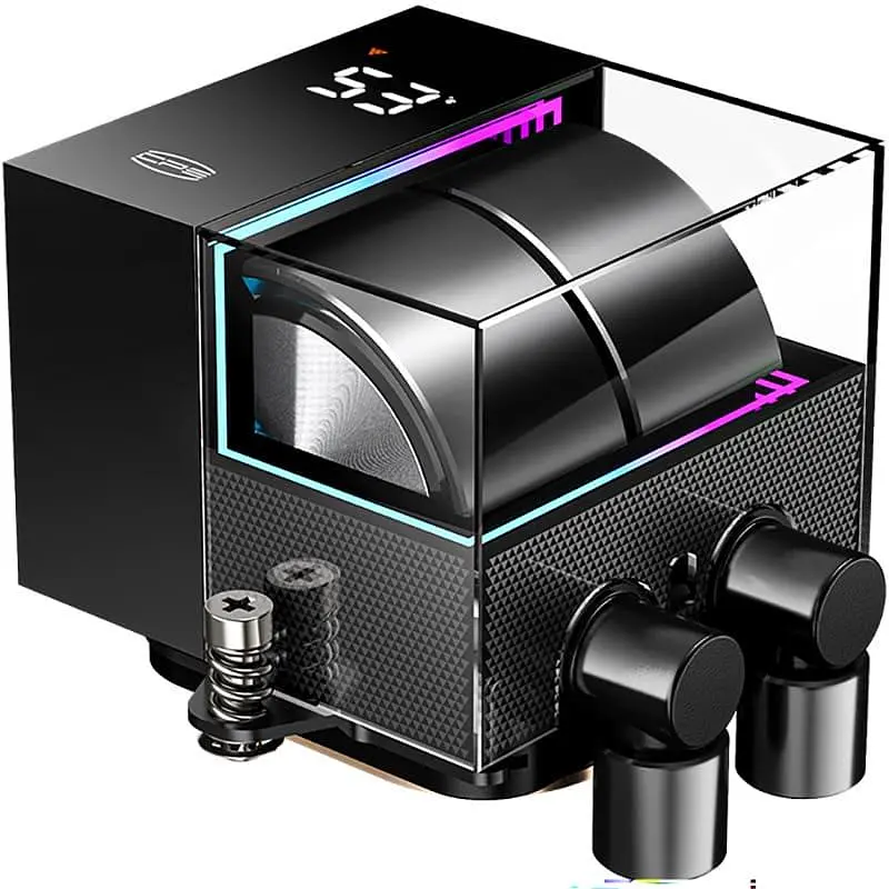 СВО PcCooler PсCOOLER DS360 PRO Digital Black (D7-S360WBKN-GL) - фото 4