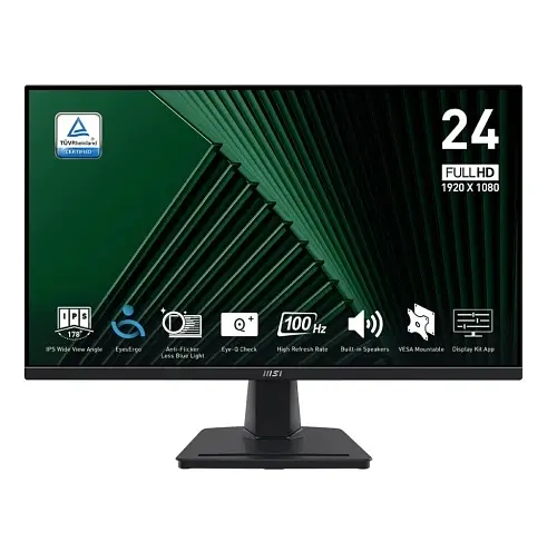 Монітор 23.8" PRO MP245G, Black, 2x2 Вт MSI teh0020208