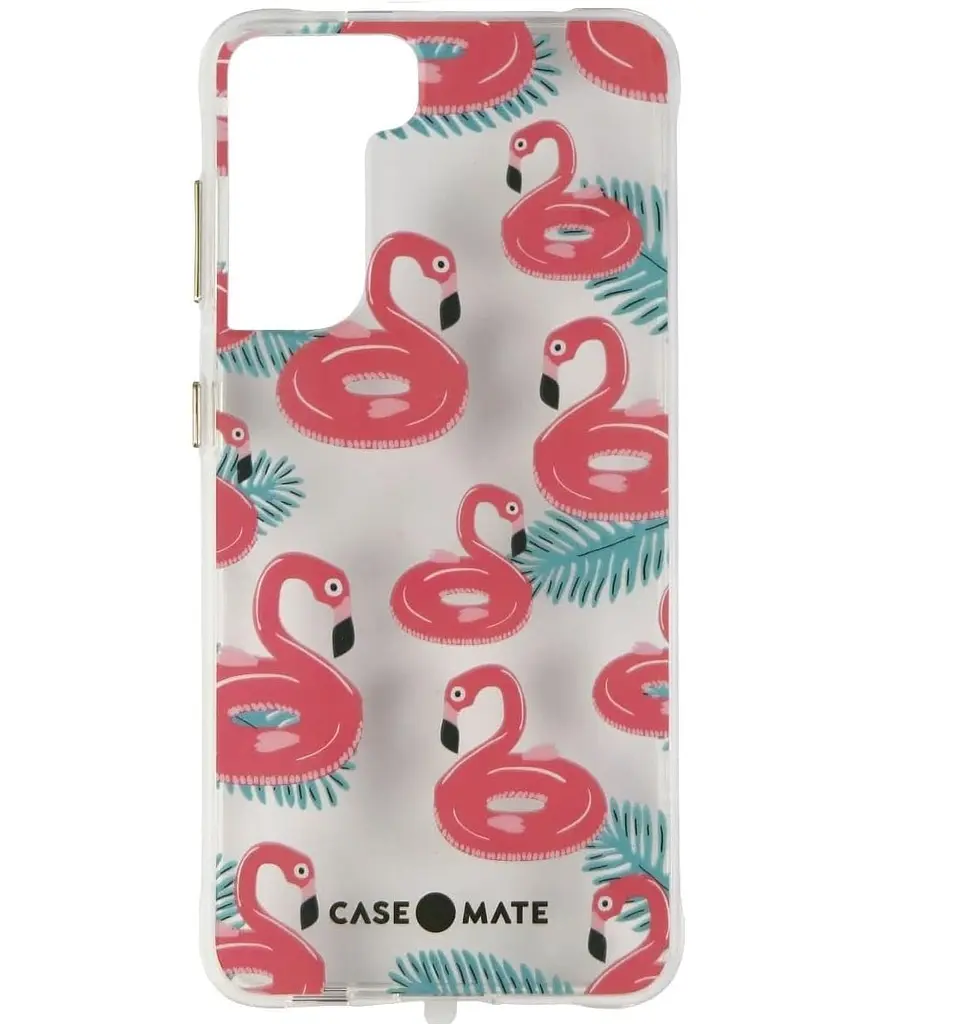Чохол Case-Mate Tough Prints для Samsung Galaxy S21 (G991) (CM047234) Float On Flamingos