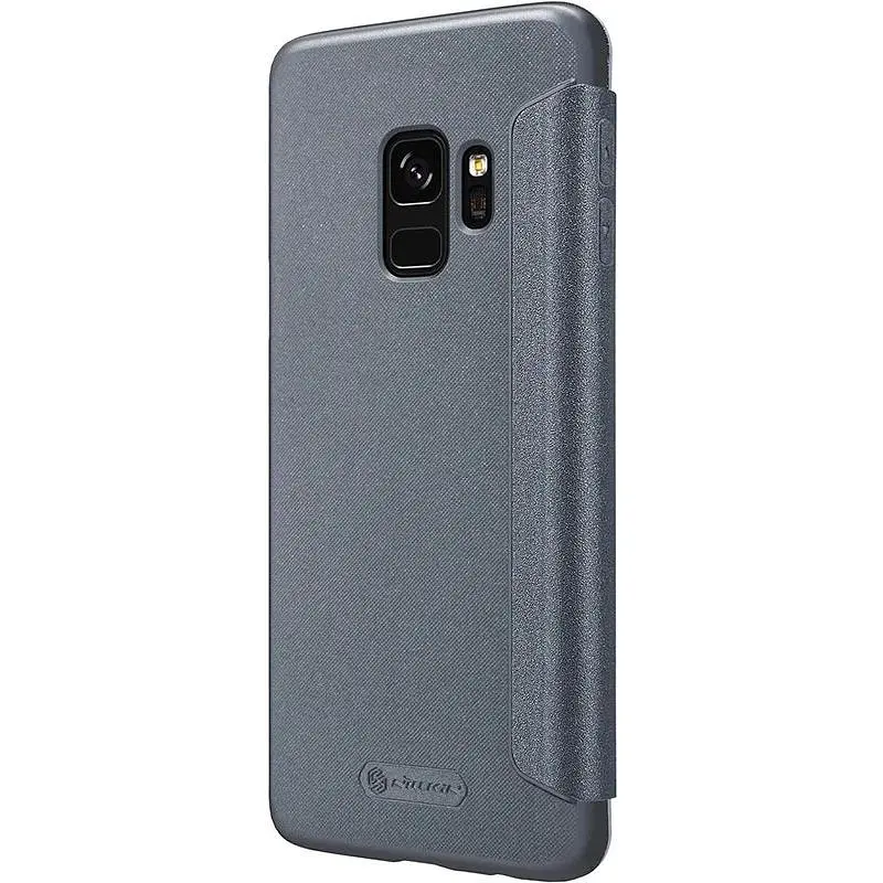 Чохол-книжка Nillkin Sparkle Leather Case Samsung Galaxy S9 Black - фото 4