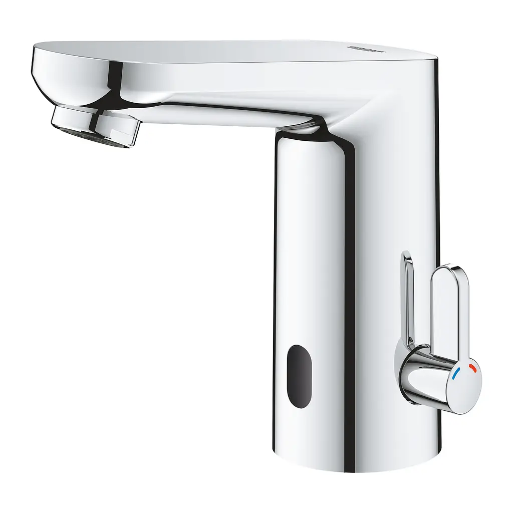 Инфракрасный электронный смеситель для умывальника Grohe QuickFix Get E 36366002 Хром - фото 4