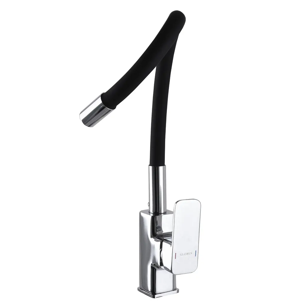 Змішувач для кухні Globus Lux Milano GLM-203LR Чорний - фото 2