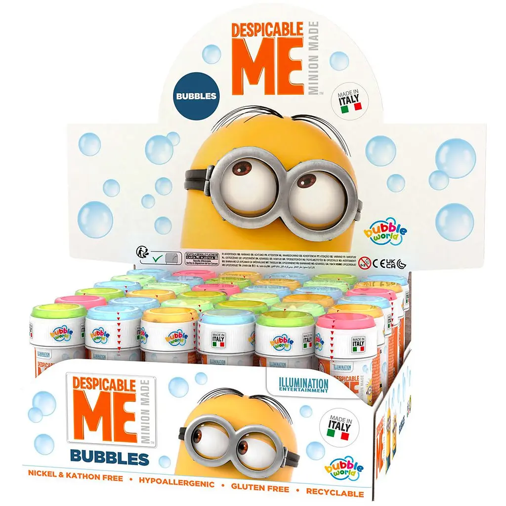 Мильні бульбашки Dulcop Despicable Me Посіпаки, 60 мл (103001110078) - фото 4