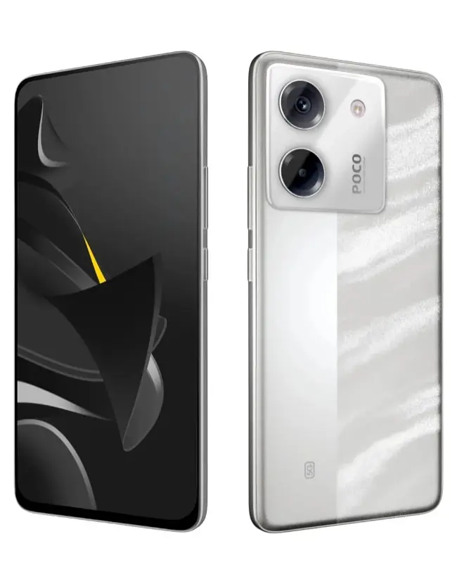 Смартфон Poco M7 Pro 5G 8/256GB Silver (adapter) - фото 2