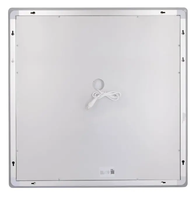Дзеркало Lidz Kubis (KU2) 700х700 мм, прямокутне, з LED-підсвічуванням Touch LDKU70070049288 - фото 5
