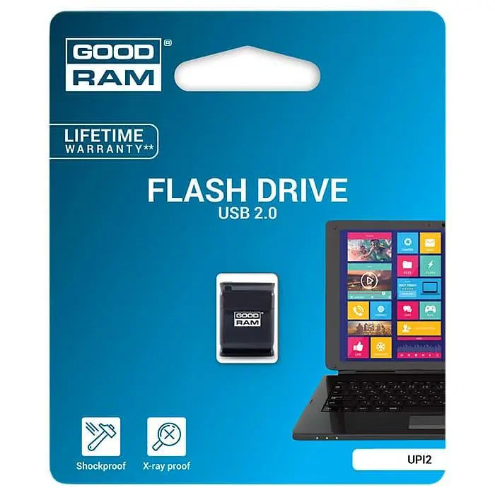 Флеш-накопичувач GoodRam USB 16GB UPI2 (Piccolo) Black (UPI2-0160K0R11) - фото 2