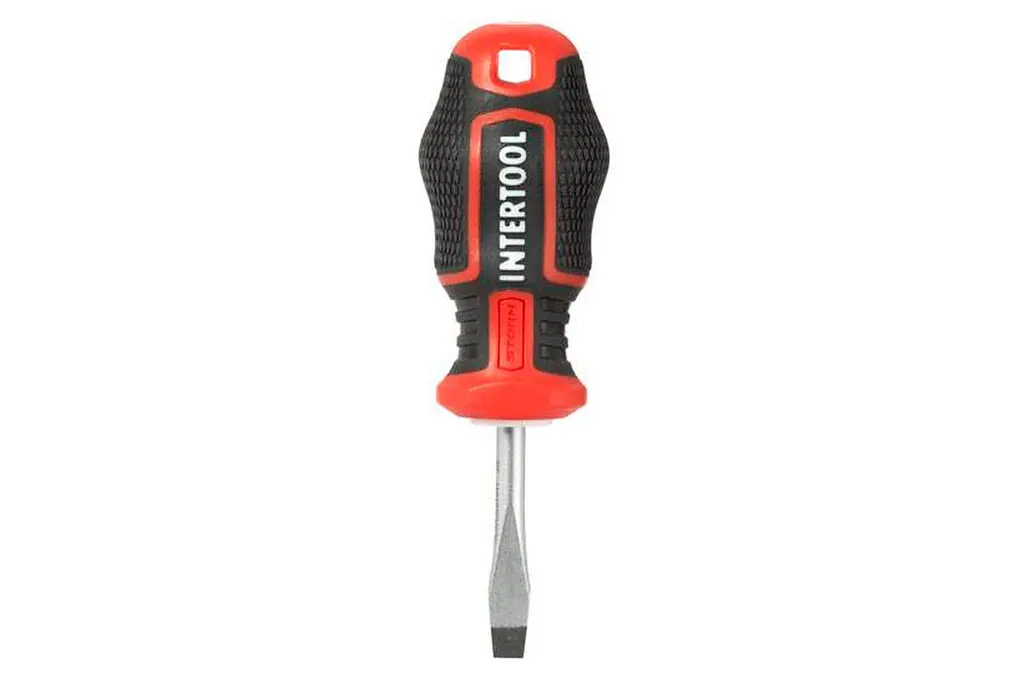 Отвертка плоская шлицевая Intertool SL5 x 38 мм Storm VT-3405 - фото 3
