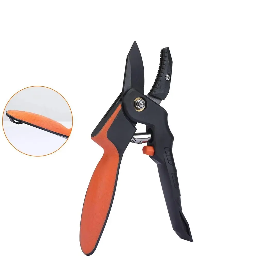 Садовый секатор Airaj 2102A профессиональный из нержавеющей стали 22 см - фото 5