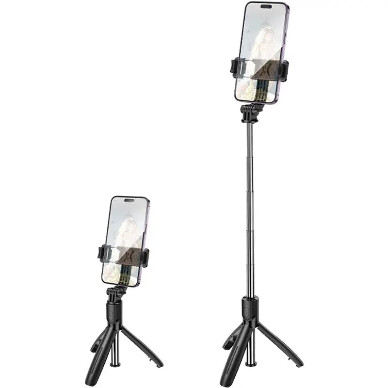 Монопод для селфи Borofone BY13 Nube live broadcast stand Black - фото 6