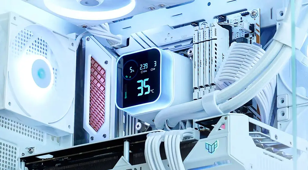 СВО Deepcool LQ360 Ultra ARGB WH (R-LQ360-WHASMC-G-1) - фото 13