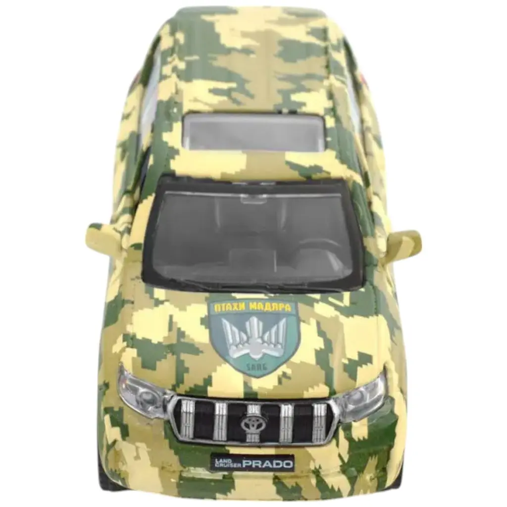 Автомодель TechnoDrive 250363M серія Шеврони Героїв Toyota Land Cruiser Prado Птахи Мад'яра - фото 6