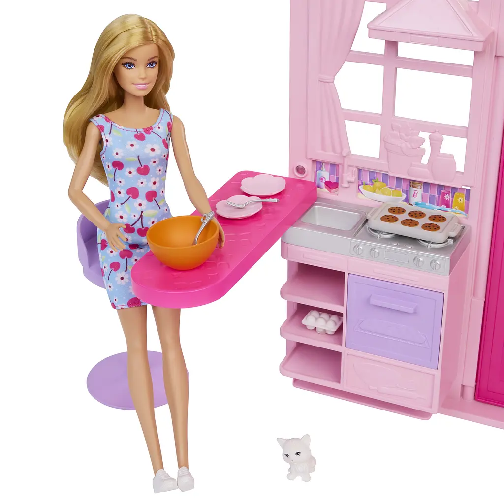 Портативний будиночок для ляльки Barbie Вихідні за містом (JMD27) - фото 4