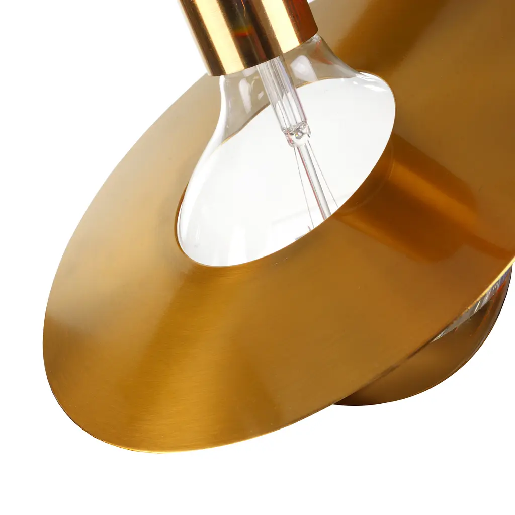 Люстра подвесная Brille современная Е27 60W G (BR-01 654S/1) - фото 7