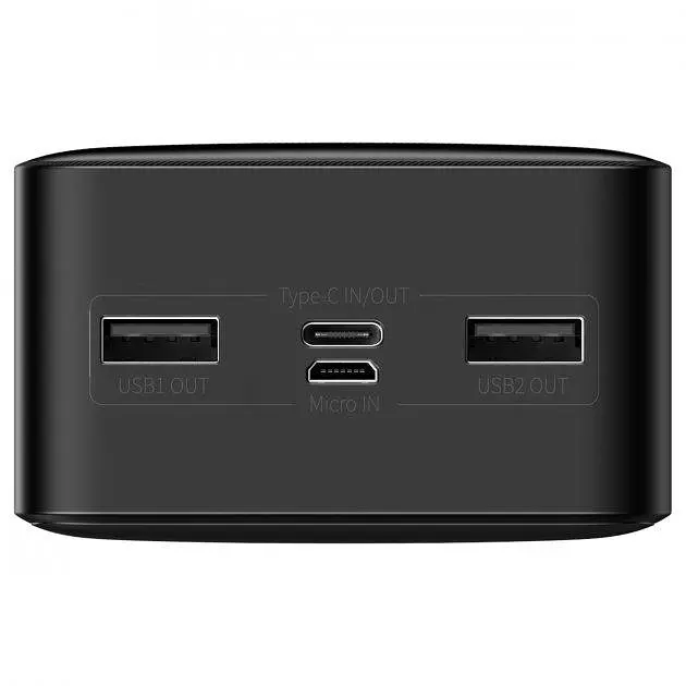 Портативная батарея Power bank Baseus Bipow Digital Display 30000mAh 15W PPDML-K01 Черный - фото 6