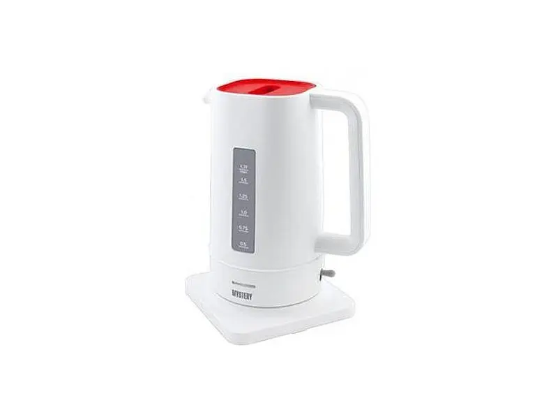 Електрочайник Mystery MEK-1618 white/red