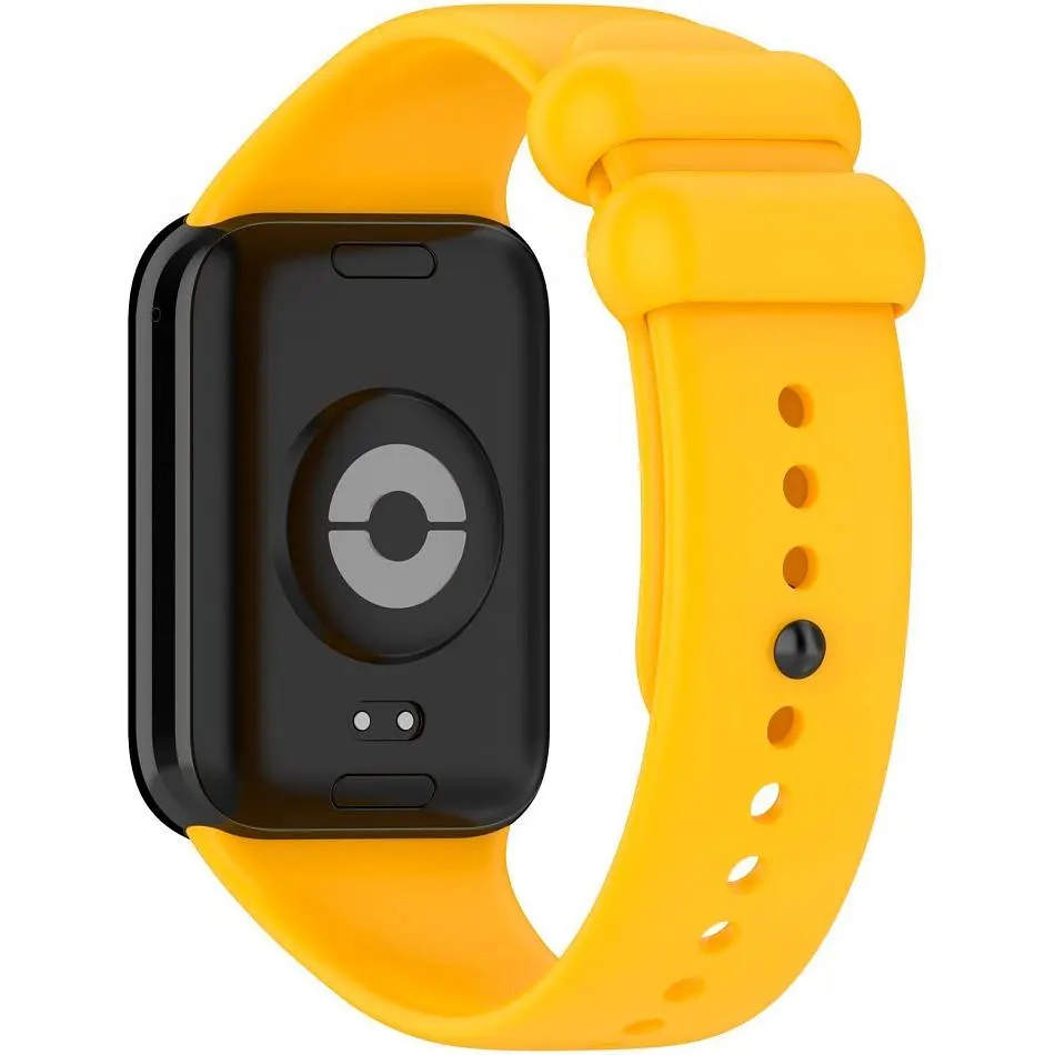 Ремінець ArmorStandart Silicone для Xiaomi Smart Band 9 Pro / 8 Pro / Redmi Watch 4 Yellow [ARM73967] [102814] - фото 4