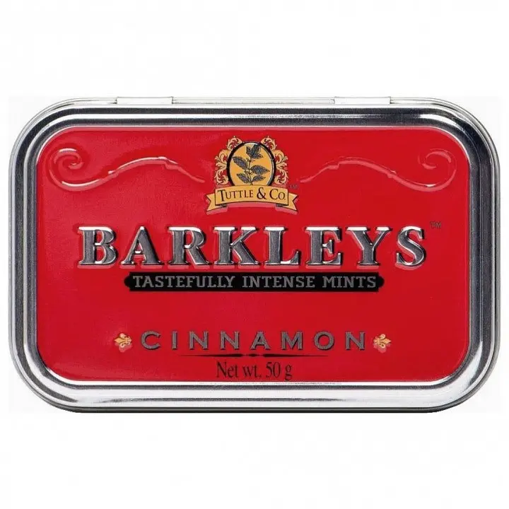 Драже Barkleys Tastefully Intense Mints Cinnamon 50 g