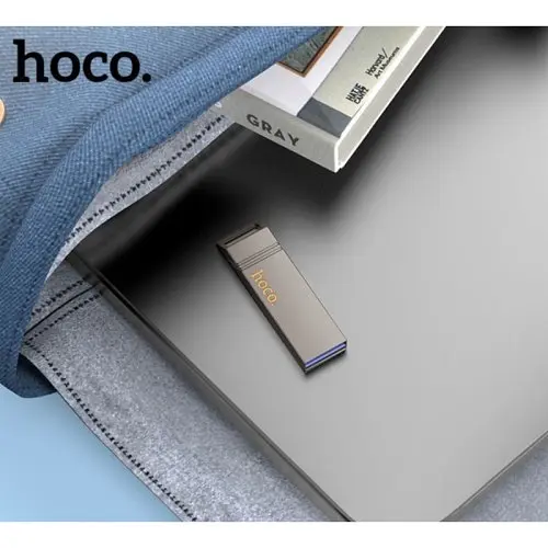 Флеш-накопичувач USB HOCO UD13 Clever USB3.2 USB flash drive 256GB сірий - фото 2