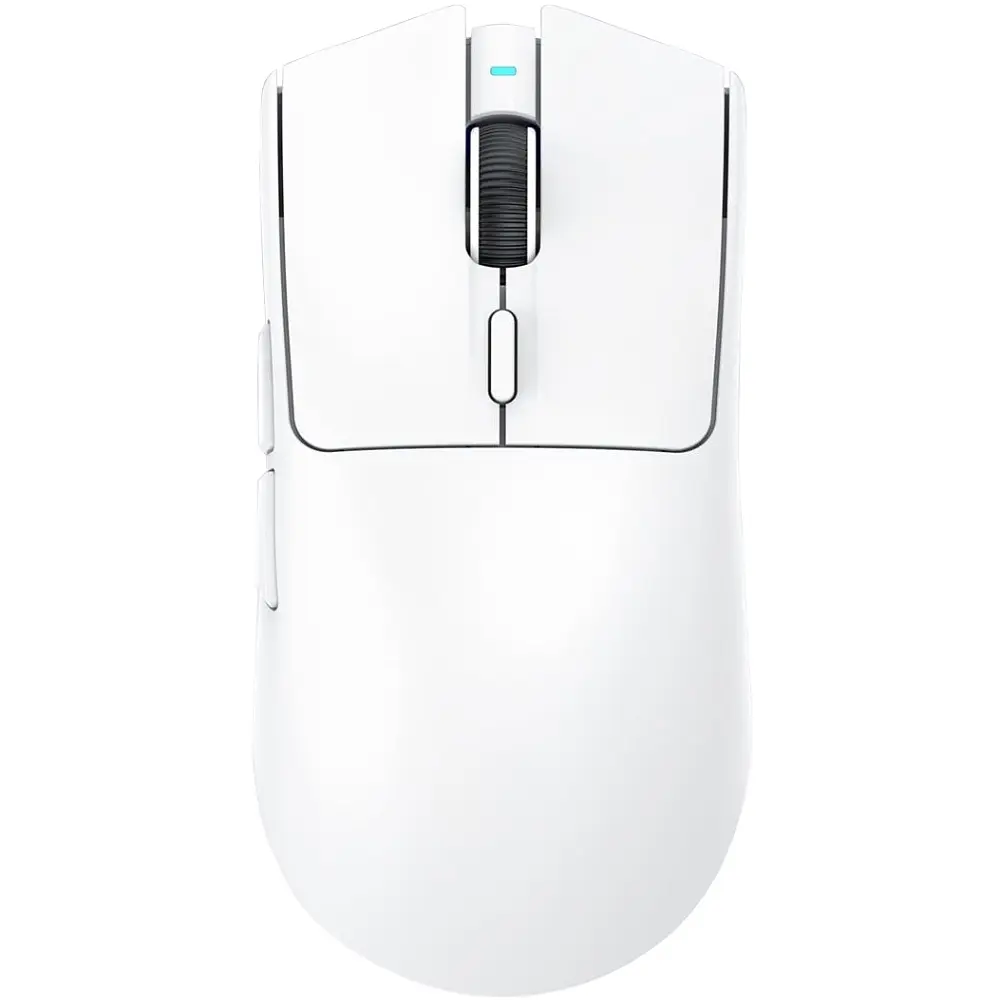 Мишка Attack Shark X1, Wireless/Bluetooth, 40000dpi. (PAW3395PRO), 6кн., White