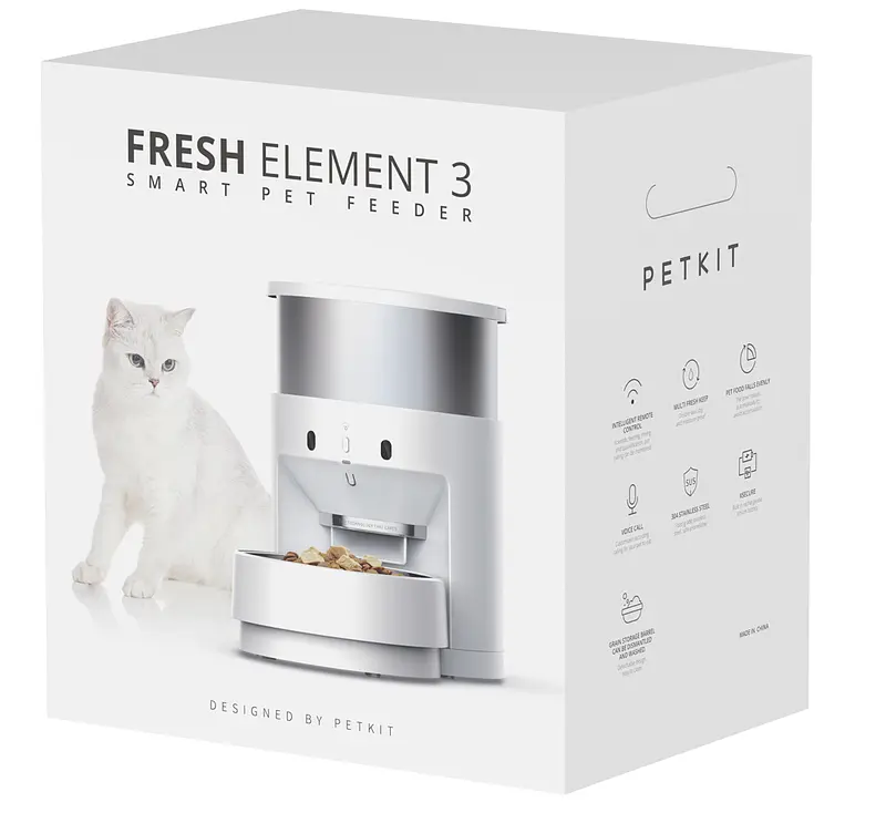 Смарт годівниця PETKIT Fresh Element 3-Smart Pet Feeder 5L P560-5L White - фото 5