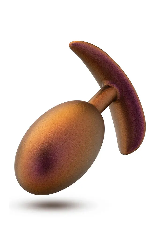 Анальна пробка Anal Adventures Matrix Neutron Plug 10.2 см (помаранчевий) - фото 3