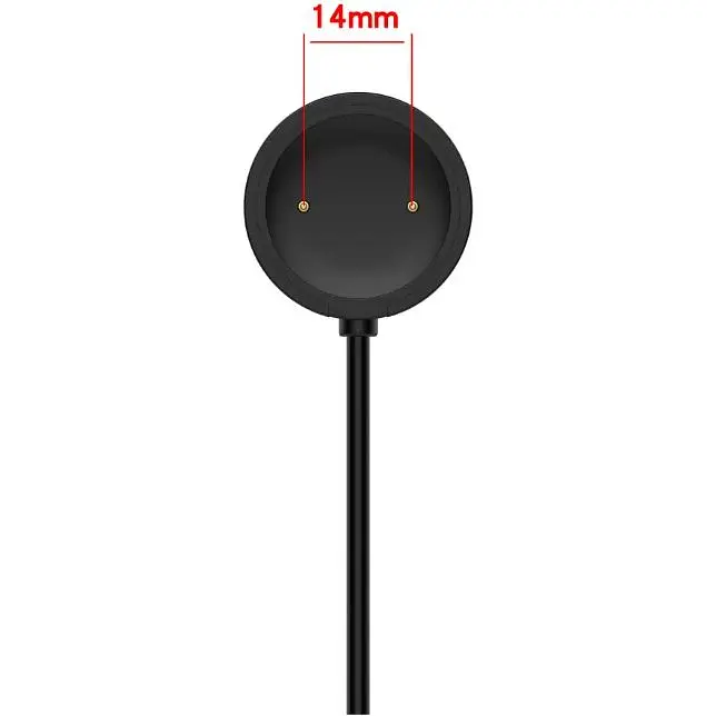 Зарядний пристрій DK CDK для Xiaomi Mibro Lite кабель (1м) USB (015696) (black) - фото 2